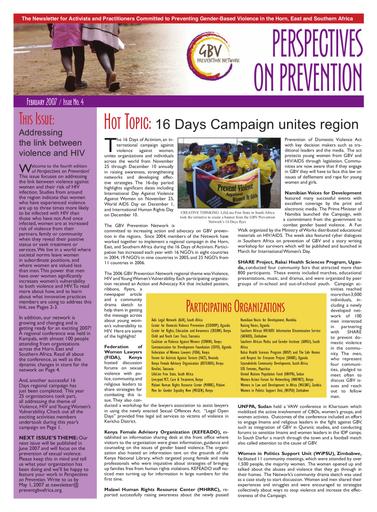 Perspectives on Prevention- Issue 4
