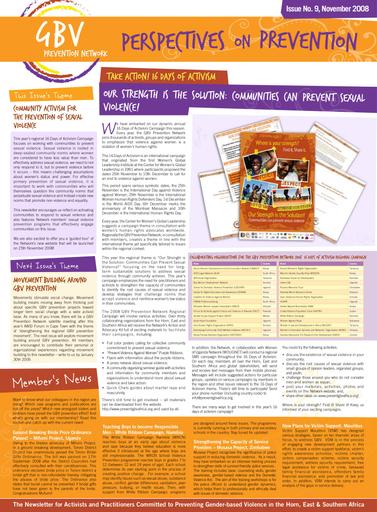 Perspectives on Prevention- Issue 9
