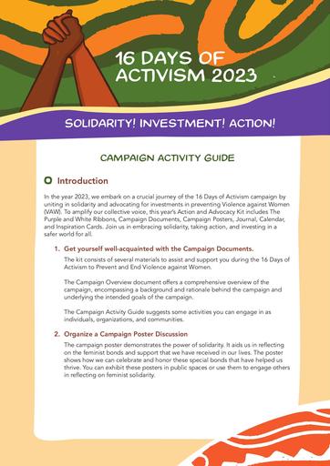 Campaign Activity Guide   Final