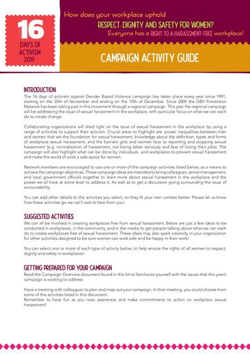 Campaign Activity Guide