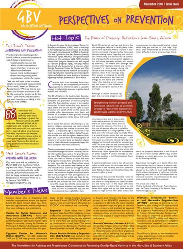 Perspectives on Prevention- Issue 6