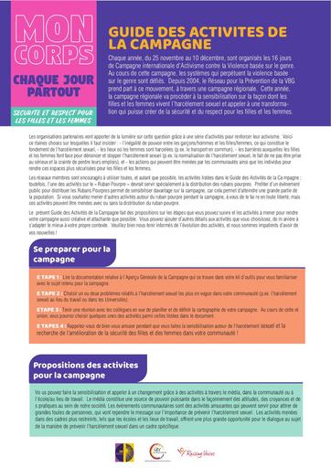 Campaign Activity Guide