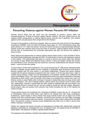 16DaysNewspaperArticle 2004