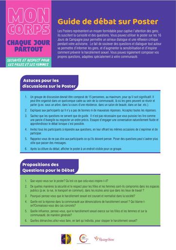 Poster Discussion Guide